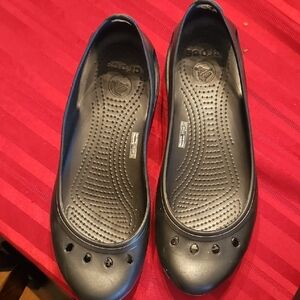 Crocs Women's Black Flats